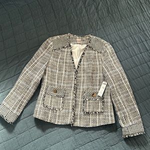 Chico's Tweed Blazer - Size 1 / (8-10)